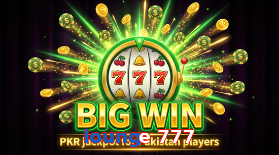 Big win animation on Lounge 777 slot game